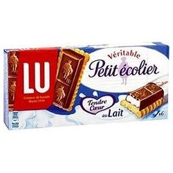 Lu Biscuits Cœur Chocolat Au Lait Petit Ecolier : La Boite De 120 G
