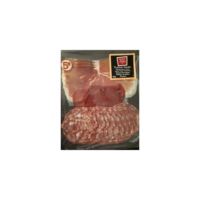 Carrefour 160G Plateau De Charcuterie Assortiment Italien Crf