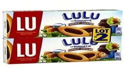 Lu Biscuits Chocolat Barquette Lulu : Les 2 Boites De 120 G - 240G