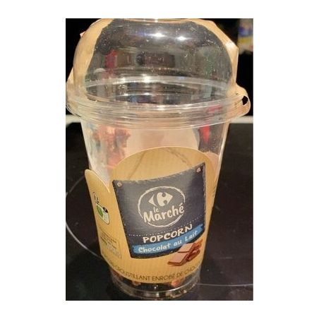 Carrefour Popcorn Chocolat Lait 100G