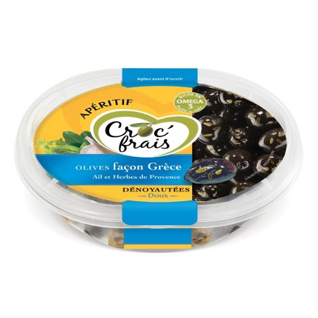 Croc'Frais C.Frais Oliv Fac Grec Den 180G