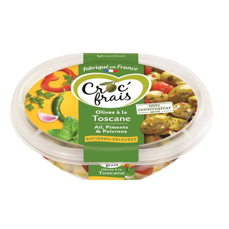 Croc'Frais Cf Olives A La Toscane 250G