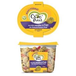 Croc'Frais Croc F.Olives Ent. C. Ail 550G