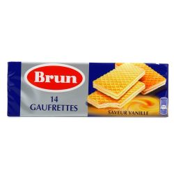 Lu Biscuits Gaufrette Vanille Brun : Le Paquet De 14 146 G