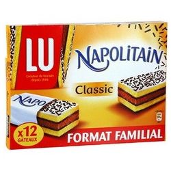 Lu Gâteaux Napolitain L'Original La Boite De 12 - 360 G