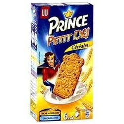 Lu Biscuits Petit Déjeuner Céréales Prince : La Boite De 24 - 300 G