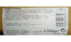 Fe/Prix Rond Saint Paulin 320G