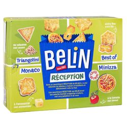 Belin Biscuits Apéritifs Coffret Crackers Réception : La Boite De 380 G