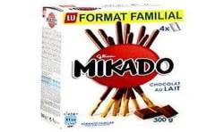 Mikado 300G Chocolat Au Lait Format Familial Lu