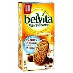 Lu Biscuits Petit Déjeuner Pépites De Chocolat Belvita : La Boite 24 - 300 G