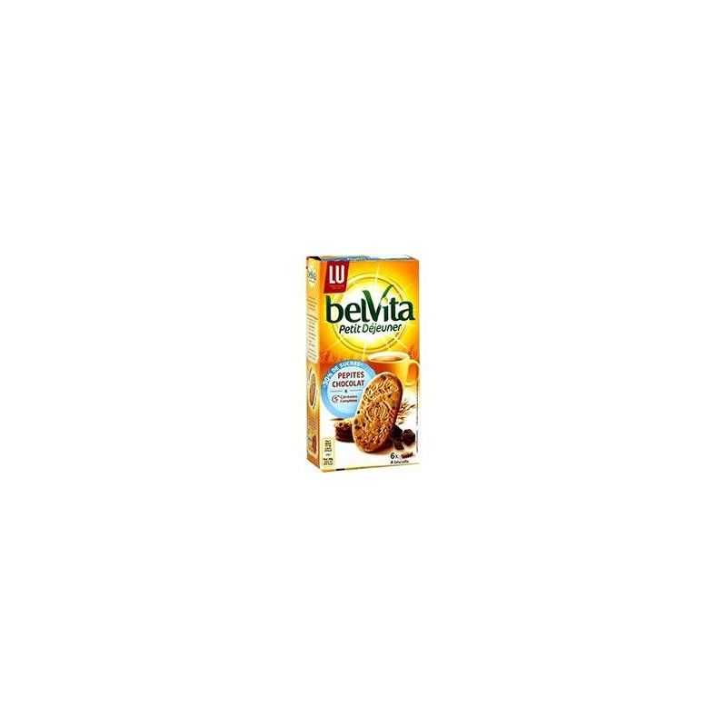 Lu Biscuits Petit Déjeuner Pépites De Chocolat Belvita : La Boite 24 - 300 G