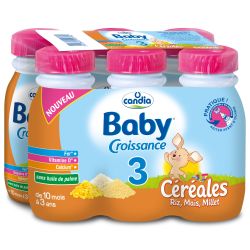Candia Bab Baby 3 Cereale 6X25Cl