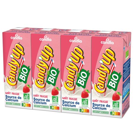 Candy'Up Bio Fraise Bq4X20Cl