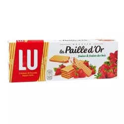 Lu La Paille D'Or Aux Fraises Et Fraise Des Bois 170G