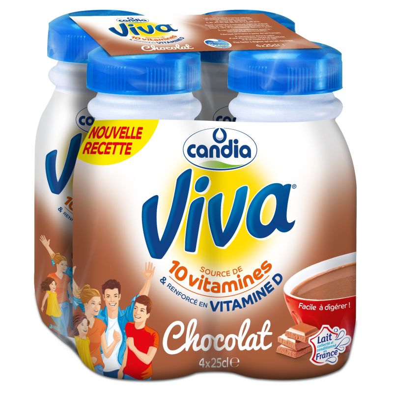 Viva Chocolat Noir Bt 4X25Cl