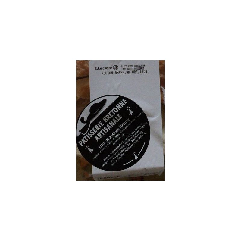 Stephan Patisserie 450G Kouign Amann Nature D21