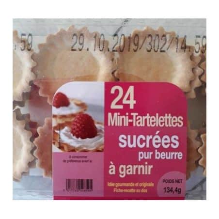 Ducourtieux 24X134G Mini Tartel.Sucree Pb