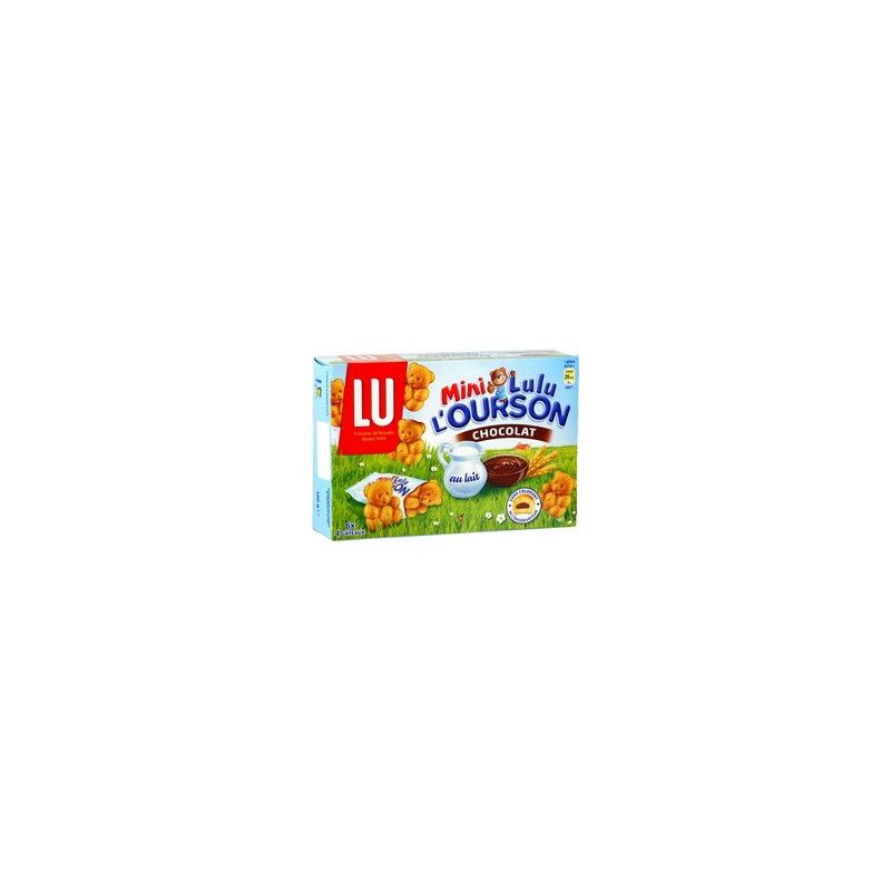 Lu Mini Ourson Chocolat 165G