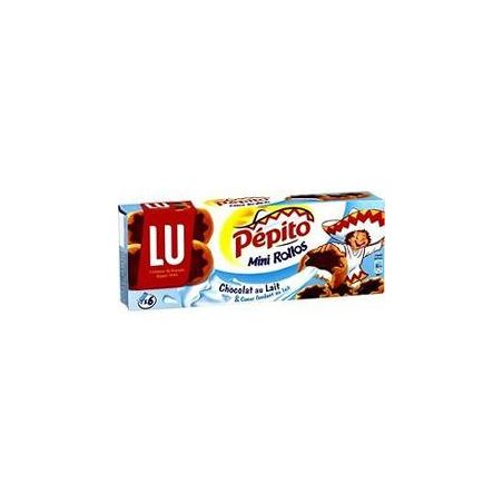 Lu Biscuits Mini Rollos Chocolat Au Lait Pepito : Les 6 Sachets De 37,5 G