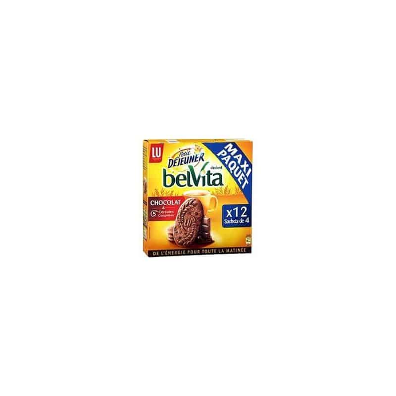 Lu Belvita Biscuits Petit Déjeuner Chocolat/Céréales 600G