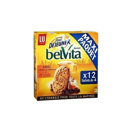 Lu Biscuit Petit Dejeuner Miel Pepites Chocolat 650G