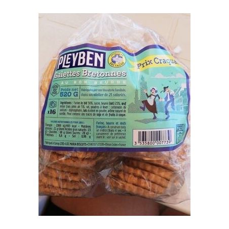 Pleyben Sache.Galette Nat.520G