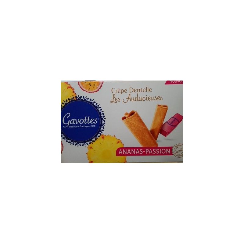 Gavottes 125G Crep.Dent.Ananas/Passion