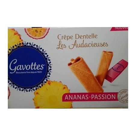 Gavottes 125G Crep.Dent.Ananas/Passion