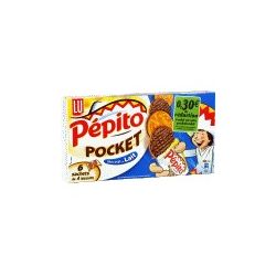 Lu Pepito Pocket Chocolat Lait 240G