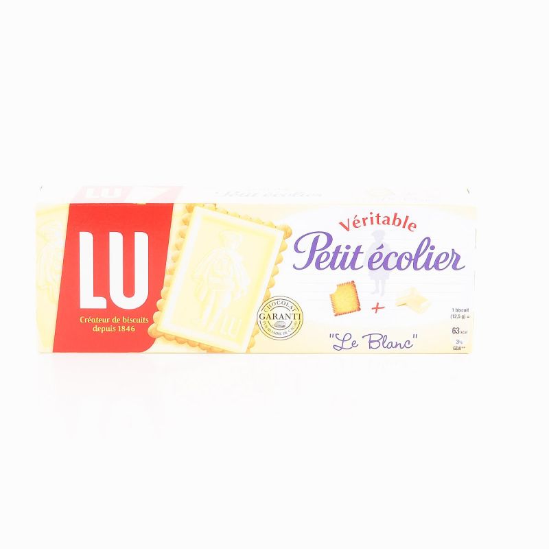 Petit Ecolier 150G Pt Ecolierchoc.Blanc Lu