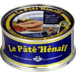 Henaff Pate Pur Porc 154G