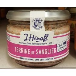 Henaff Terrine Sanglier 180G