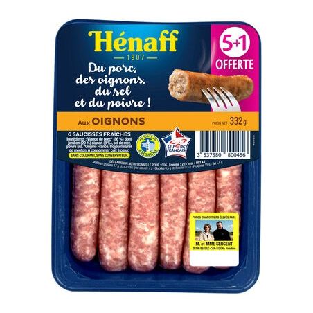 Henaff Sub/Henaf Saucis Oign5+1Gt330G