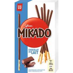 Mikado Biscuits Chocolat Au Lait : La Boite De 90 G