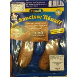 Henaff Henaf.2Grosse Saucis.Fumee250G