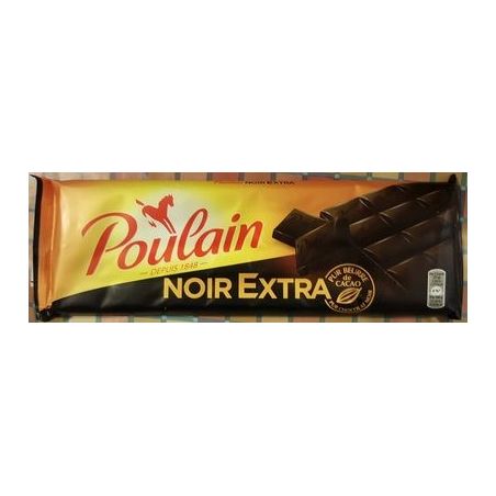 Poulain Chocolat Noir Extra Tablette 400G