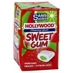 Hollywood 3 Etuis Dragee Sans Sucre Sweet Fraise/Citron Vert