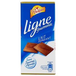 Poulain Chocolat Lait Ligne Gourmande Tablette 100G
