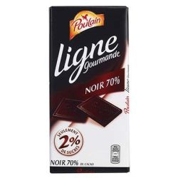 Poulain Tablette 100G Chocolat Noir Light