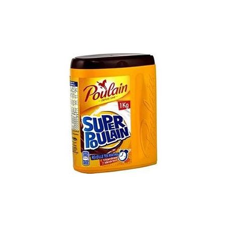 Poulain Chocolat Poudre Super Boite 1Kg