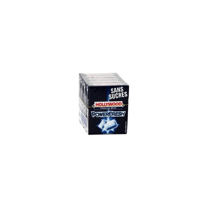 Hollywood 73G Dragees Sans Sucre Powerfresh
