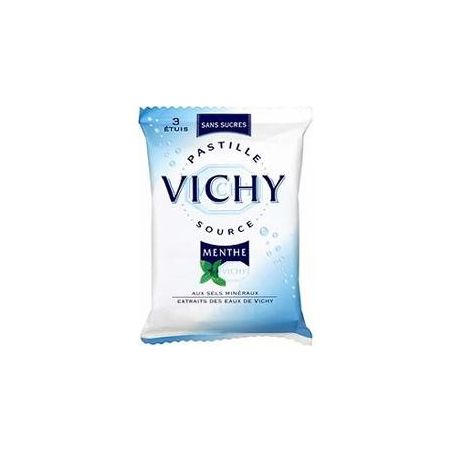 Vichy Menthe Sans Sucre Tripack 57G