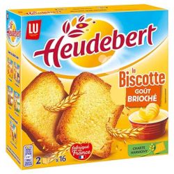 Heudebert Biscottes Goût Brioché : La Boite De 2 Sachets - 290 G