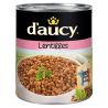 D'Aucy Légumes Cuisinés Lentilles 4/4 : La Boite De 530 G