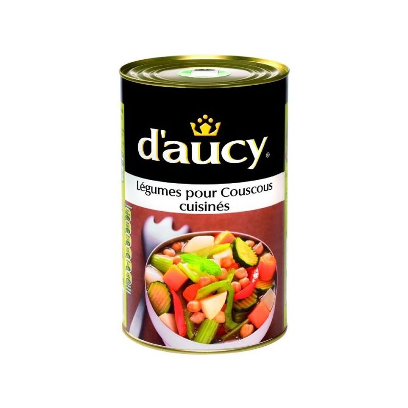 Daucy Rest D'Aucy Légumes Cuisinés Pour Couscous 5/1 La Boite De 4Kg