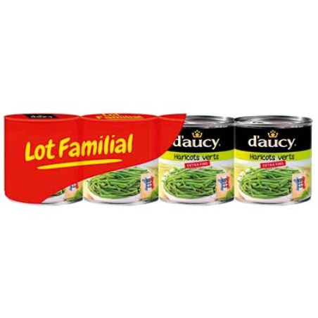 D'Aucy L.4 1/2 Haricots Verts Extra-Fin Daucy O.S