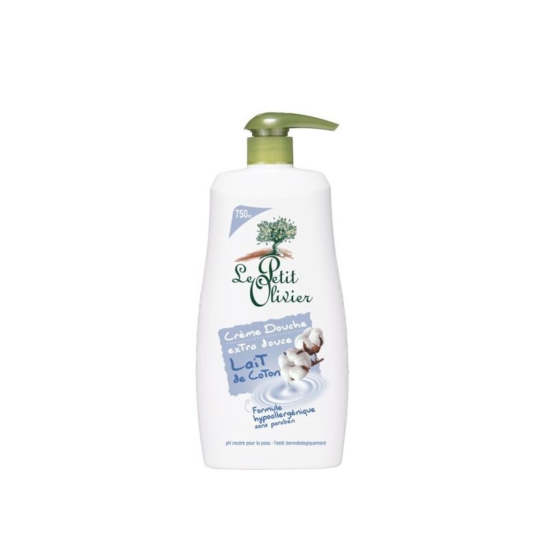 P.Olivier Lpo Creme Dche Lt Coton 750Ml