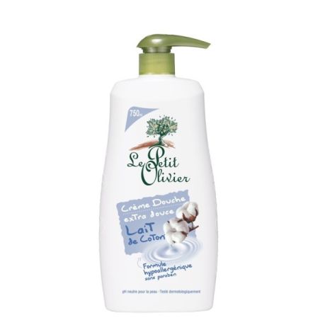 P.Olivier Lpo Creme Dche Lt Coton 750Ml