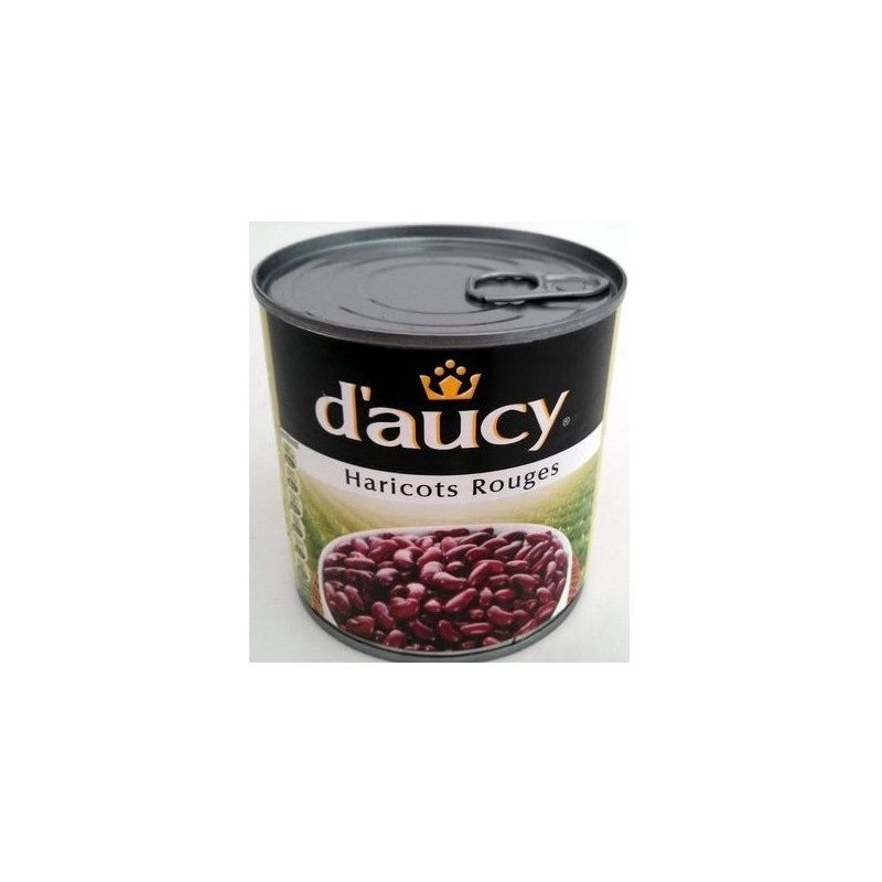 D'Aucy Haricots Rouges 1/2 : La Boite De 250G