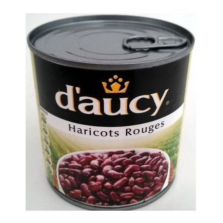 D'Aucy Haricots Rouges 1/2 : La Boite De 250G